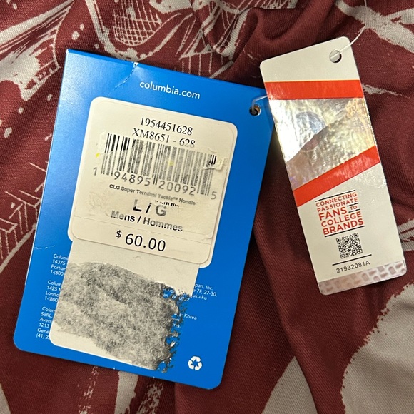 Texas A&M Aggies Columbia PFG Super Terminal Tackle Omni-Shade Hoodie Shirt - Picture 5 of 5